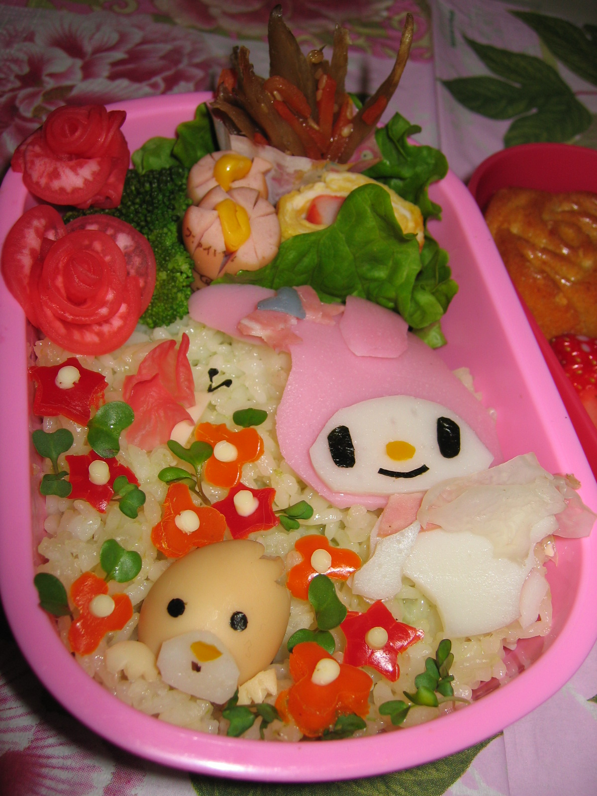 マイメロ弁当 キャラ弁 Minnei S Diary