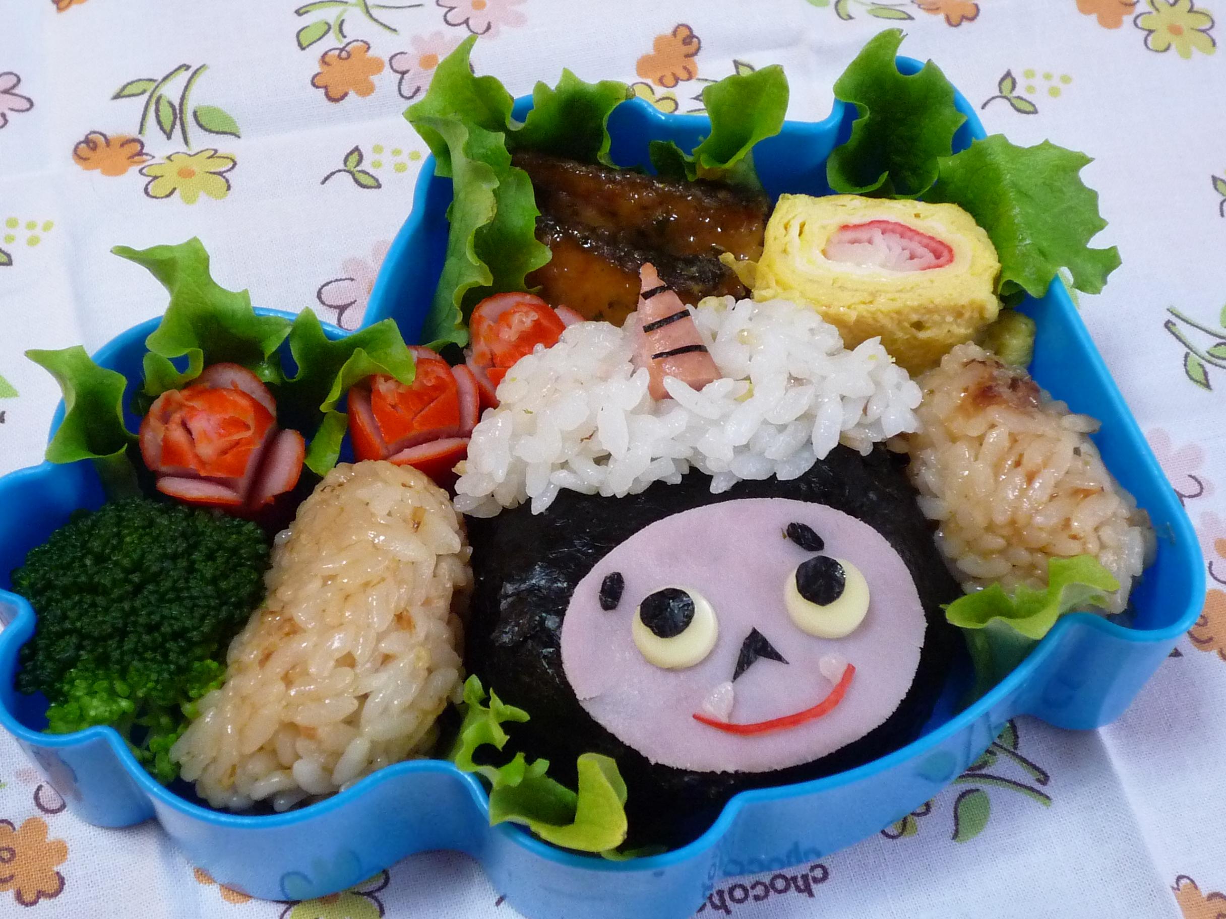 チェブラーシカの黒おに弁当 キャラ弁 Minnei S Diary