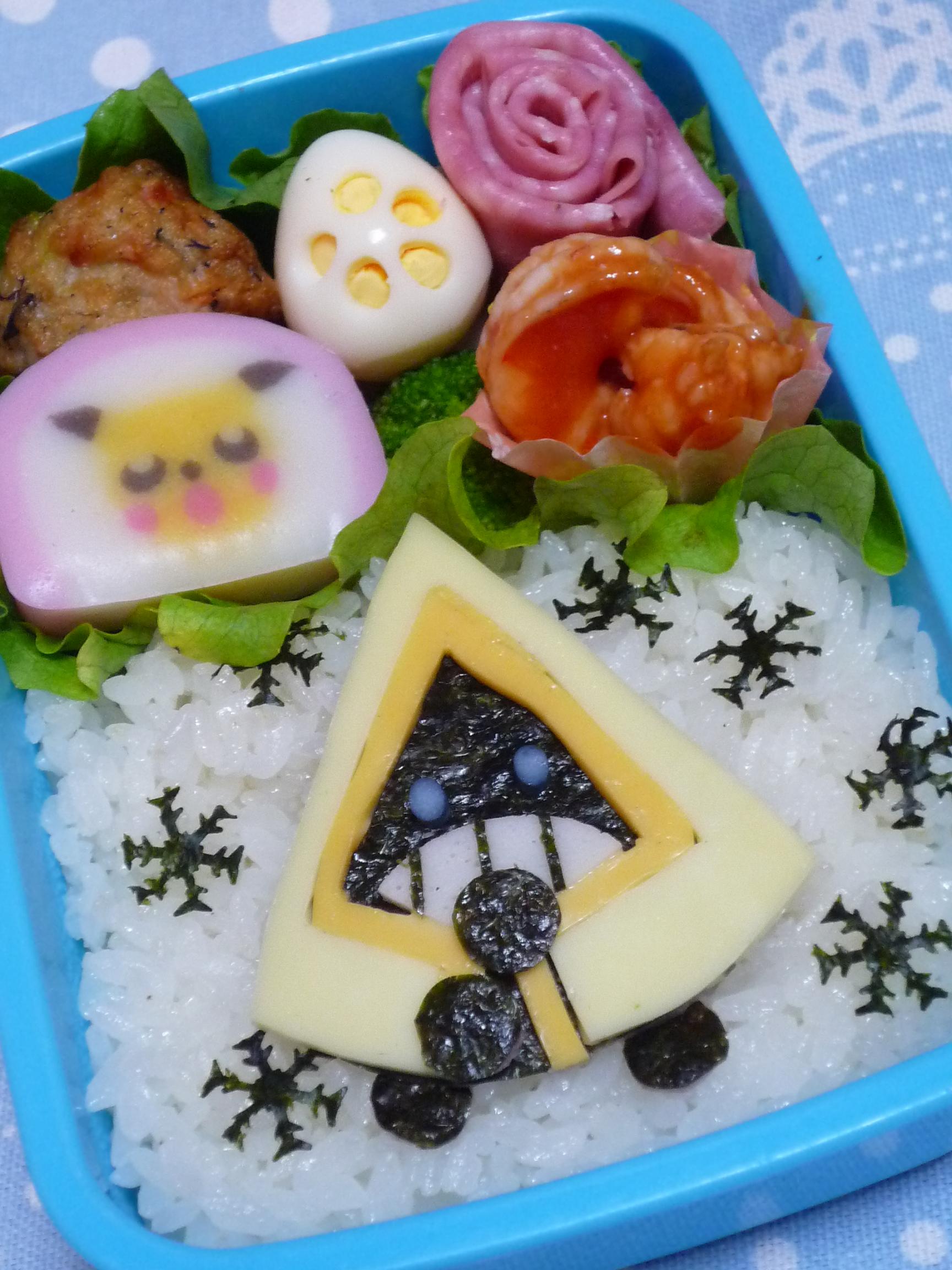 ポケモンからユキワラシ弁当 キャラ弁 Minnei S Diary