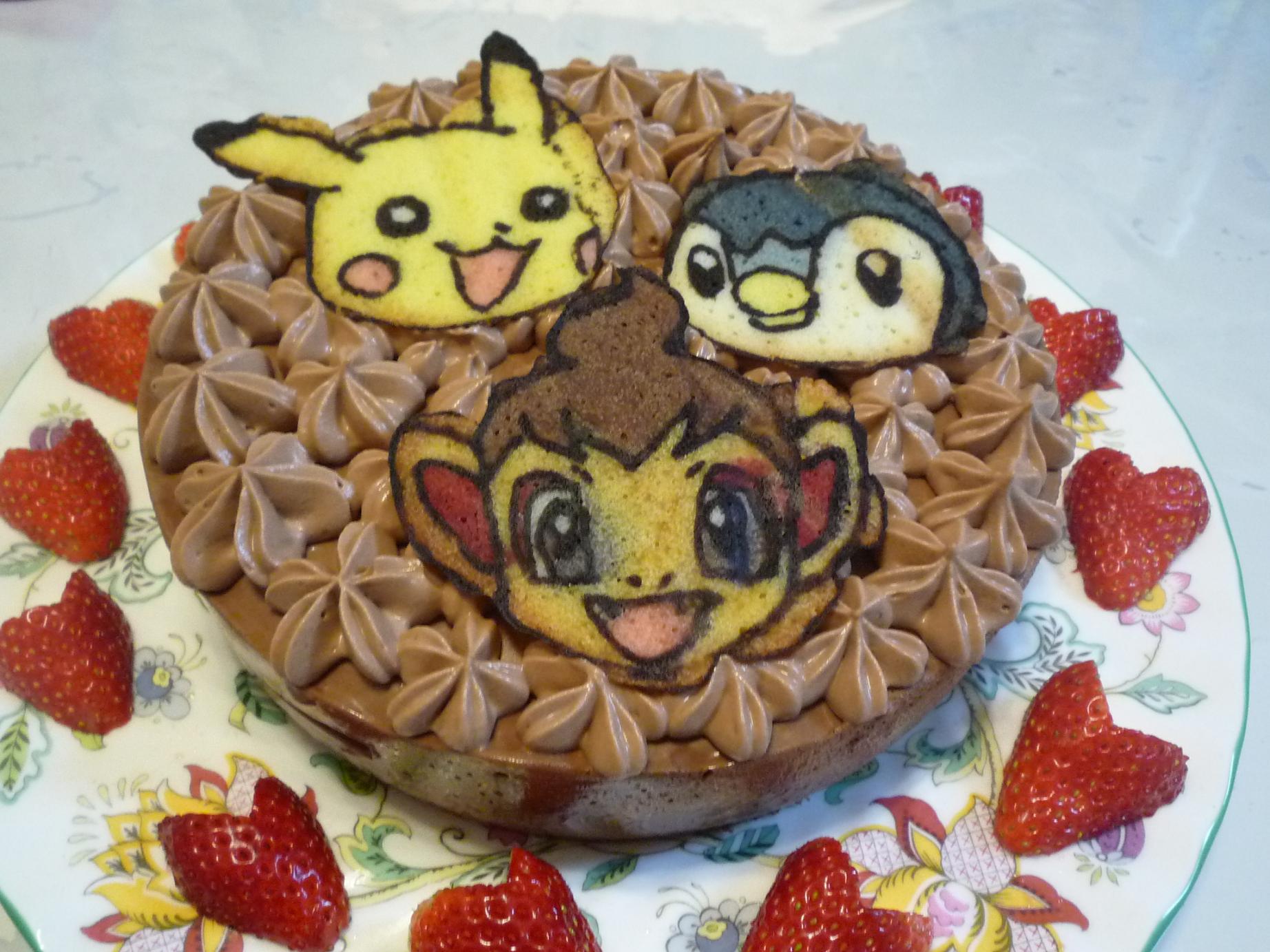 ポケモンのチョコムースケーキ キャラスイーツ Minnei S Diary