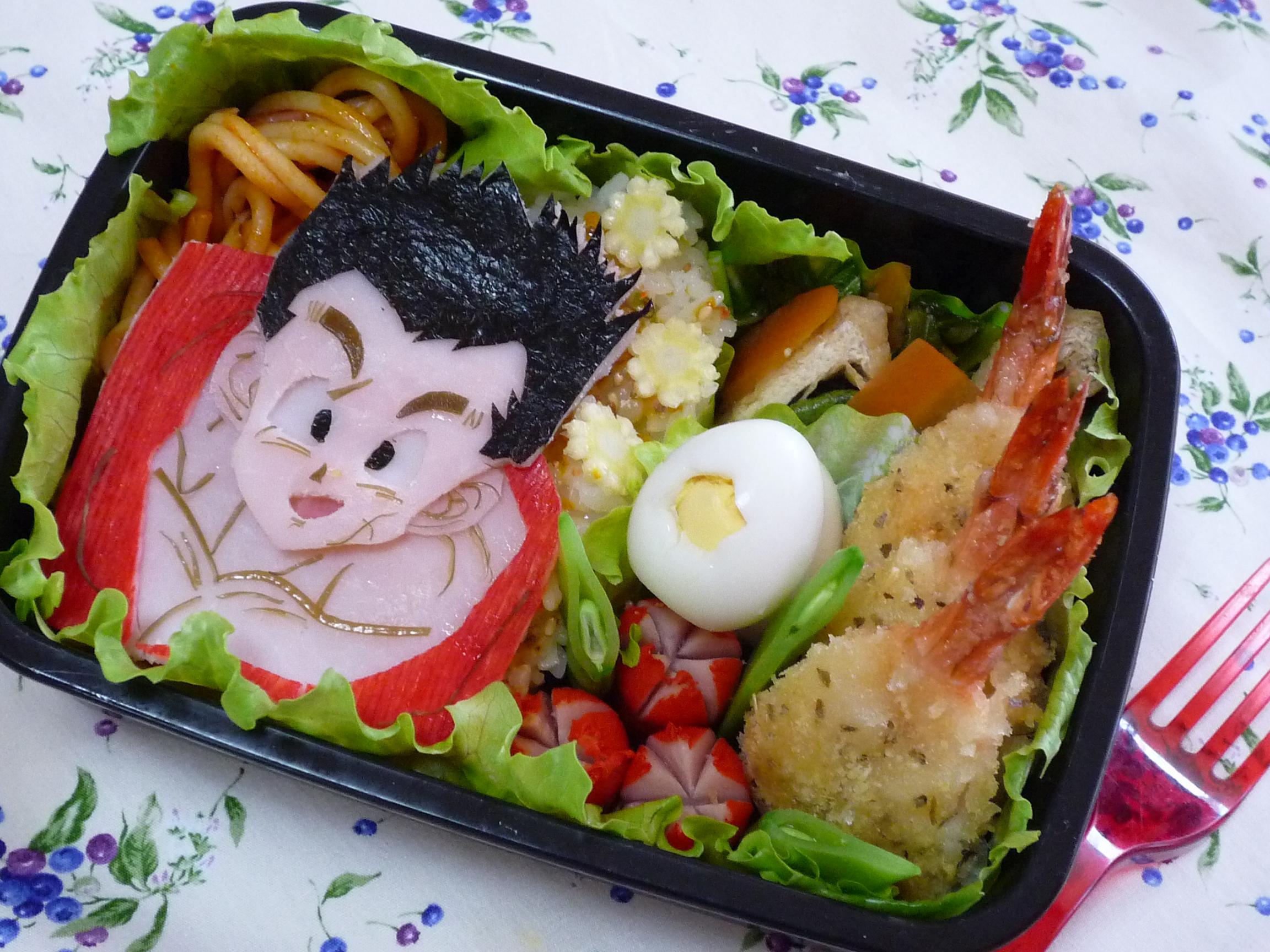 ヤムチャ弁当 キャラ弁 ミニーのキャラ弁日記