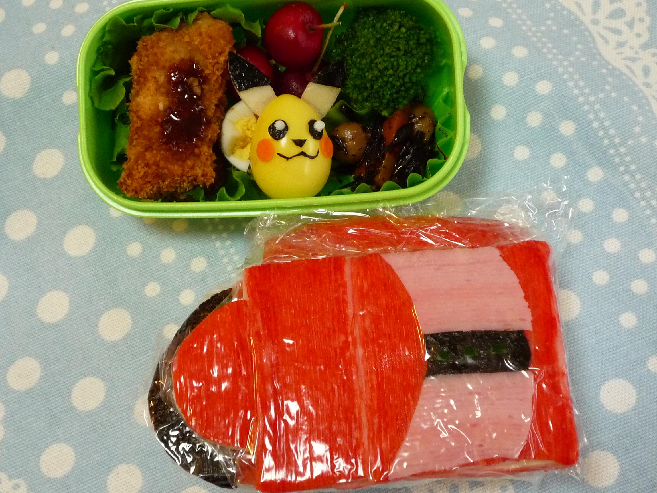 ポケモン図鑑おにぎり弁当 キャラ弁 Minnei S Diary